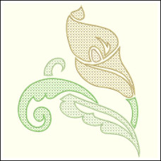ALW003A Floral Stencils (5x7)