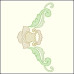 ALW003C Floral Stencils (5x7) and (6x10)