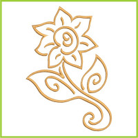 ALW024FR Flower Freebie