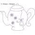 ALW055 Dainty Tea Time
