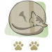 ALW107 Cat Cushion