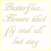 ALW242 Flutterbies Sing