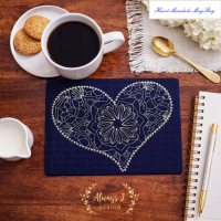 ALW250 Heart Mandala Mugrug