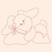 ALW215 RW Baby Bunnies