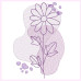 ALW243 Sketchy Florals