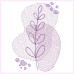 ALW243 Sketchy Florals