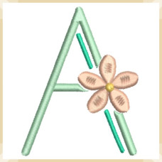 ALW280 Floral Echo Alphabet