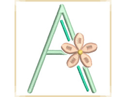 Floral Echo Alphabet