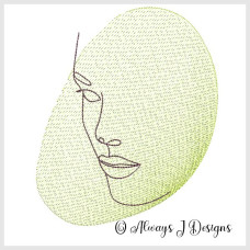 ALW305 Feminine Line art