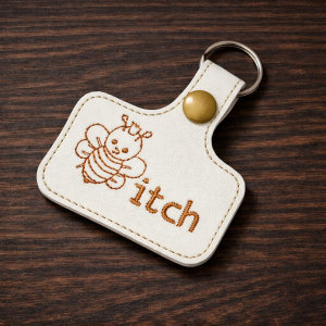 ALW346 Bee Itch Key Fob