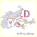 ALW389 Feathered Fantasy Alphabet