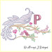 ALW389 Feathered Fantasy Alphabet