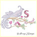 ALW389 Feathered Fantasy Alphabet