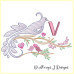 ALW389 Feathered Fantasy Alphabet