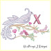 ALW389 Feathered Fantasy Alphabet