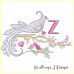 ALW389 Feathered Fantasy Alphabet