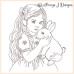 ALW300 Girl with Bunny