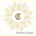 ALW377 Floral Wreath Alphabet