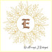ALW377 Floral Wreath Alphabet