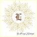 ALW377 Floral Wreath Alphabet
