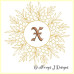ALW377 Floral Wreath Alphabet