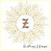 ALW377 Floral Wreath Alphabet