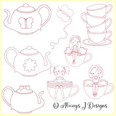 ALW378 Tea Tot Girls