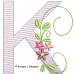 ALW414 Summer Twirls Alphabet