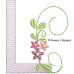 ALW414 Summer Twirls Alphabet