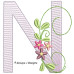 ALW414 Summer Twirls Alphabet