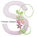 ALW414 Summer Twirls Alphabet