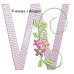 ALW414 Summer Twirls Alphabet