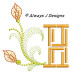 ALW417 Fire Flower Alphabet