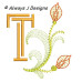ALW417 Fire Flower Alphabet