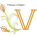 ALW417 Fire Flower Alphabet