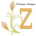 ALW417 Fire Flower Alphabet