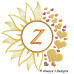 ALW421 Sunflower Alphabet