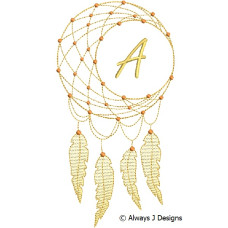 ALW443 Dream Catcher Alphabet