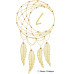 ALW443 Dream Catcher Alphabet