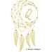ALW443 Dream Catcher Alphabet