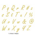 ALW444 Golden Dream Alphabet