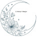 ALW451 Floral Moon Bundle