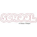 ALW456 School Redwork