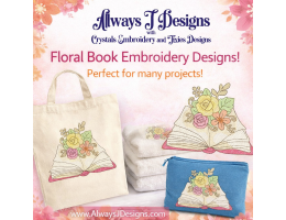 Book with Flowers