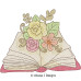 ALW459 Book with Flowers