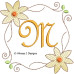 ALW461 Springtime Elegance Alphabet