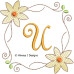 ALW461 Springtime Elegance Alphabet