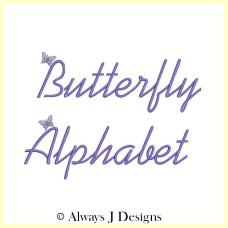 ALW462 Butterfly Alphabet