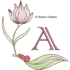 ALW465 Berry Pretty Font