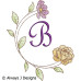 ALW498 Floral Hug Alphabet